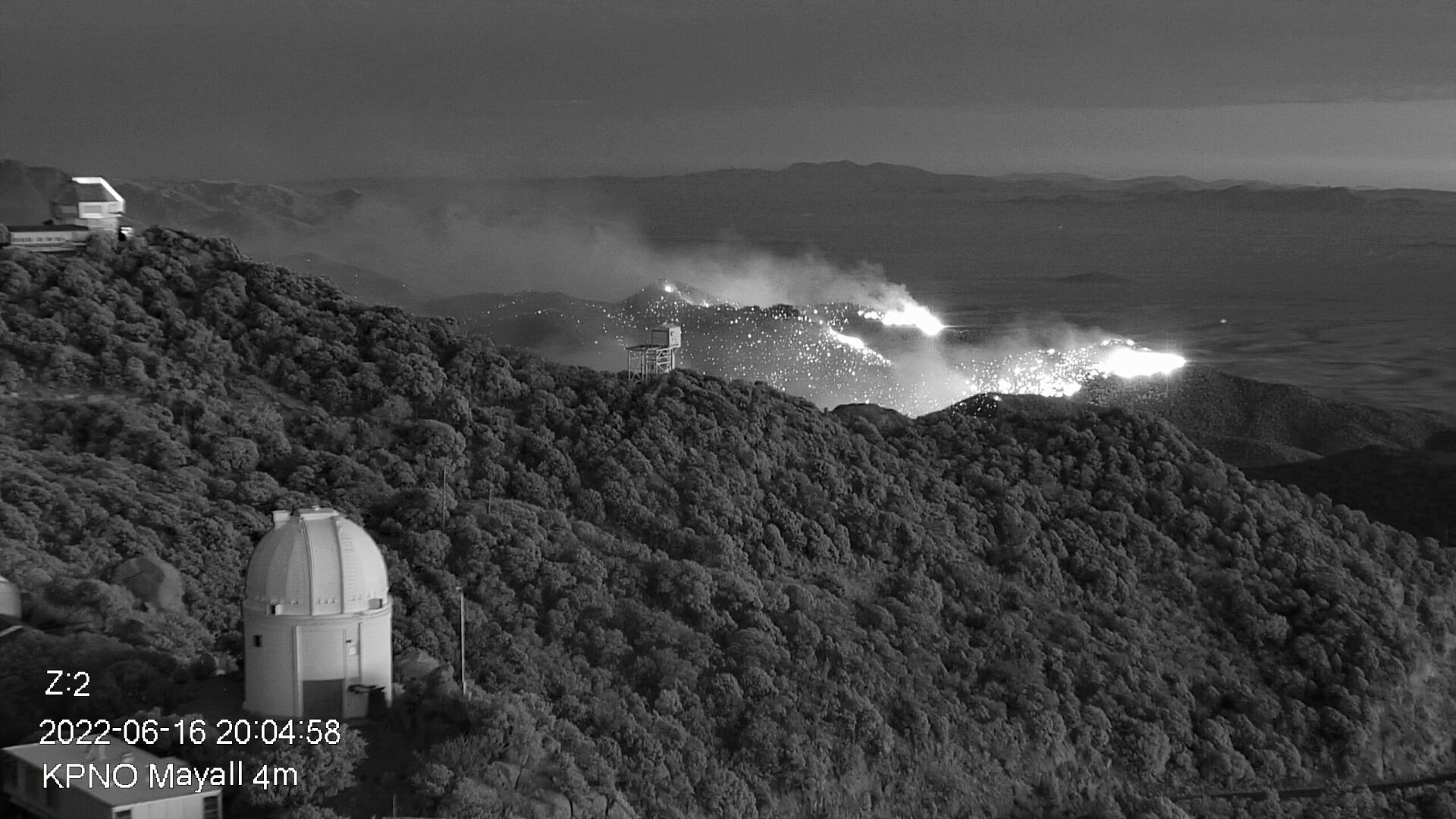 Contreras Fire, Kitt Peak National Observatory, 2022